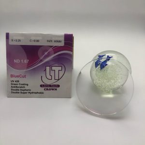 عدسی طبی فشرده برند LT بلوکات 1.67 CROWN