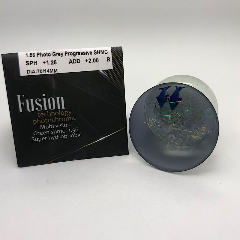 عدسی طبی تدریجی فتوکرومیک 1,56 برند Fusion عدسی طبی تدریجی فتوکرومیک 1,56 برند Fusion