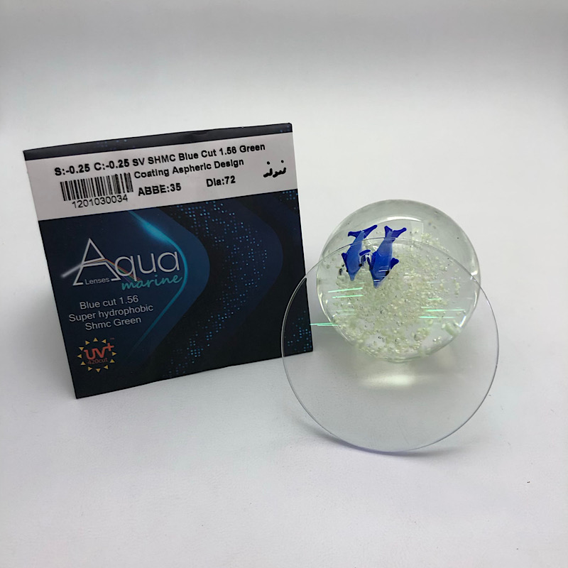 عدسی بلوکات 1.56 SHMC – Aqua Marine