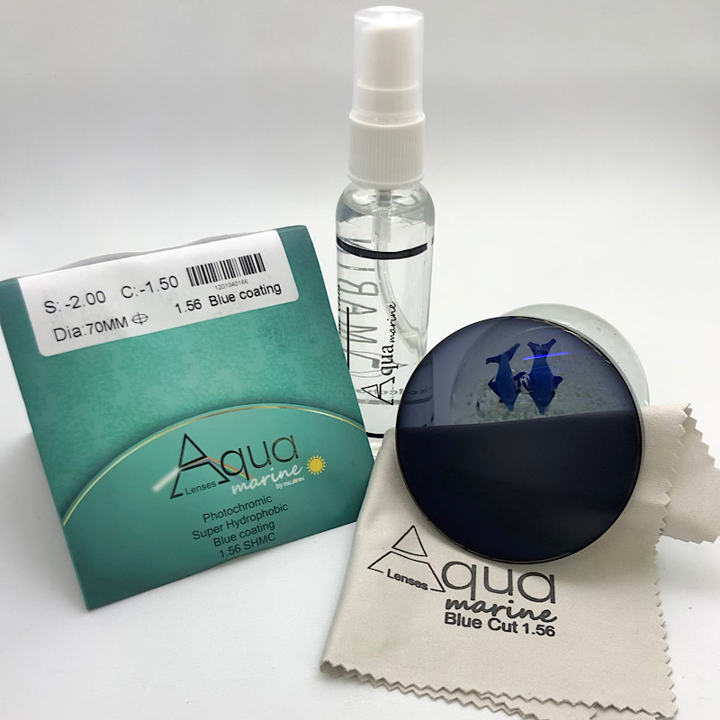 عدسی فتوکرومیک AQUA Index 1.56