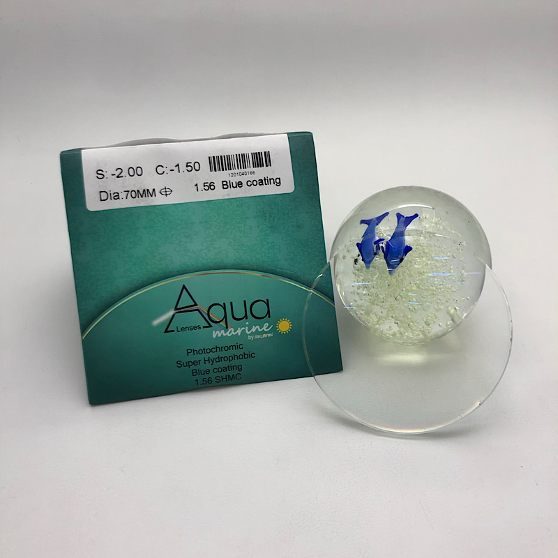 عدسی فتوکرومیک AQUA Index 1.56 عدسی فتوکرومیک AQUA Index 1.56
